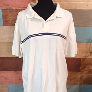 Xl 100% cotton striped Old Navy polo shirt